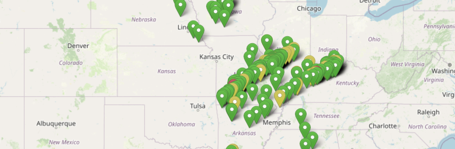 Hail Report March 14th 2025
